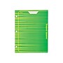 Mead Trapper Keeper Paper 3-Hole Punched 2-Pocket Portfolio Folder, Assorted Colors (33100)~#|#~sp60200284_sc7