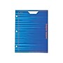 Mead Trapper Keeper Paper 3-Hole Punched 2-Pocket Portfolio Folder, Assorted Colors (33100)~#|#~sp60200291_sc7