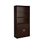 Bush Business Furniture Westfield 73"H 5-Shelf Bookcase with Adjustable Shelves, Mocha Cherry Wood (SRC103MR)~#|#~sp60350070_sc7