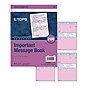 TOPS Important Message 2-Part Ruled Book, 11" x 8.25", White/Canary, 50 Sheets/Pad (4005)~#|#~sp60421441_sc7