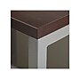 Bush Business Furniture Easy Office 66"H x 60"W 2 Person Back to Back Cubicle Panel Workstation, Mocha Cherry (EODH46SMR-03K)~#|#~sp60421771_sc7