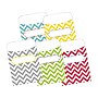 Barker Creek Chevron Peel & Stick Library Pockets, 5.125" x 3.5", 30/Pack (LL1231KAM)~#|#~sp60578890_sc7