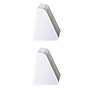 Lineco Single Wing Self-Stick Easel Backs, Size 3", White, 50 Per Pack (PK2-L328-1233)~#|#~sp60782617_sc7