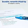 Avery Hi-Liter Tank Highlighters, Chisel Tip, Blue, Dozen (07746)~#|#~sp60783426_sc7