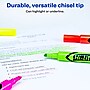 Avery Hi-Liter Tank Highlighters, Chisel, Assorted, 4/Pack (24063)~#|#~sp60783430_sc7