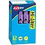 Avery Hi-Liter Tank Highlighter, Chisel Tip, Purple, Dozen  (24060)~#|#~sp60783455_sc7