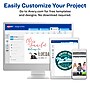 Avery Printable T-Shirt Transfers, For Use on Light Fabrics, Inkjet Printers, 18 Paper Transfers (8938)~#|#~sp90637954_sc7