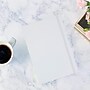 JAM Paper Pocket Notebook, 5.875" x 8.5", Narrow Ruled, 100 Sheets, White (340526604)~#|#~sp61031120_sc7