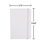 JAM Paper 1-Subject Pocket Notebook, 3.75" x 5.625", Narrow Ruled, 100 Sheets, White (340526606)~#|#~sp61031124_sc7