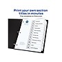 Avery Ready Index Table of Contents Paper Dividers, 1-12 Tabs, White, 6 Sets/Pack (11824)~#|#~sp61031167_sc7