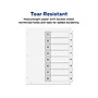 Avery Ready Index Table of Contents Paper Dividers, 1-8 Tabs, White, 6 Sets/Pack (11822)~#|#~sp61031188_sc7