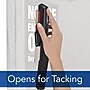 Swingline SuperFlatClinch 50 Halfstrip Stapler, 50 Sheet Capacity, Black/Red (5000599)~#|#~sp61472084_sc7