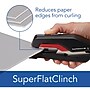 Swingline SuperFlatClinch 50 Halfstrip Stapler, 50 Sheet Capacity, Black/Red (5000599)~#|#~sp61472085_sc7