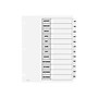Avery Ready Index Table of Contents Paper Dividers, Jan-Dec Tabs, White, 6 Sets/Pack (11826)~#|#~sp62509903_sc7