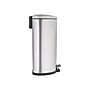 Nine Stars Stainless Steel Step Trash Can, 13.21 gal., Silver (SOT-50-3)~#|#~sp62510184_sc7