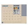 2020 TF Publishing 9" x 12" Desk or Wall Calendar, Kraft Mini, Beige (20-8715)~#|#~sp62656711_sc7