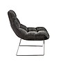 Adesso Home Bartlett Fabric Accent Chair, Armless, Dark Gray (GR2004-10)~#|#~sp6284658_sc7