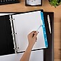 Avery Index Maker Print & Apply Label Paper Dividers, 5-Tab, Blue, 5 Sets/Pack (11410)~#|#~sp64188373_sc7