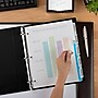 Avery Index Maker Plastic Dividers with Print & Apply Label Sheets, 5 Tabs, Frosted White (11449)~#|#~sp64188516_sc7