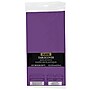 JAM Paper® Plastic Table Cover, 54 x 108 Inches, Purple Tablecloth, Sold Individually (291423359)~#|#~sp64339629_sc7