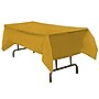 JAM Paper® Plastic Table Cover, 54 x 108 Inches, Gold Tablecloth, Sold Individually (291425371)~#|#~sp64340164_sc7