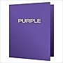 Oxford Twin Portfolio Folders, Purple, 25/Box (OXF 57514)~#|#~sp64627305_sc7