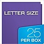 Oxford Twin Portfolio Folders, Purple, 25/Box (OXF 57514)~#|#~sp64627308_sc7