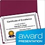 Oxford Certificate Holders, 8.88" x 11.25", Burgundy, 5/Pack (29900585BGD)~#|#~sp64627371_sc7