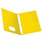 Oxford 2-Pocket Fastener Folders, Yellow, 25/Box (OXF 57709)~#|#~sp64627464_sc7