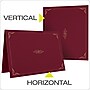 Oxford Certificate Holders, 8.88" x 11.25", Burgundy, 5/Pack (29900585BGD)~#|#~sp64627536_sc7