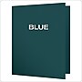 Oxford Earthwise 2-Pocket Portfolio Folders, Blue, 25/Box (OXF 78502)~#|#~sp64627653_sc7