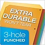 Cardinal Poly Binder Pockets, 3-Hole Punched, Assorted Colors, 5/Pack (CRD 84007)~#|#~sp64627672_sc7