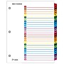 Cardinal OneStep Printable Table of Contents and Dividers, A-Z - 26-Tab, Multicolor, 1/St~#|#~sp64627846_sc7