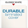 Oxford ShowFolio 2-Pocket Laminated Folders, White, 25/Box (OXF 51704)~#|#~sp64627891_sc7