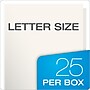 Oxford ShowFolio 2-Pocket Laminated Folders, White, 25/Box (OXF 51704)~#|#~sp64627893_sc7