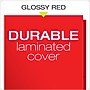 Oxford ShowFolio 2-Pocket Laminated Folders, Red, 25/Box (OXF 51711)~#|#~sp64627909_sc7