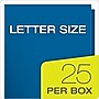 Oxford ShowFolio Twin Laminated Folders, Blue, 25/Box (OXF 51701)~#|#~sp64628017_sc7