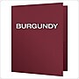 Oxford Twin Portfolio Folders, Burgundy, 25/Box (OXF 57557)~#|#~sp64628071_sc7