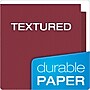 Oxford Twin Portfolio Folders, Burgundy, 25/Box (OXF 57557)~#|#~sp64628072_sc7