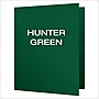 Oxford 2-Pocket Presentation Folders, Hunter Green, 25/Box (OXF 57556)~#|#~sp64628077_sc7