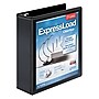 Cardinal ExpressLoad ClearVue Heavy Duty 3" 3-Ring View Binders, D-Ring, Black (49131)~#|#~sp64628154_sc7