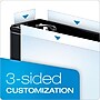 Cardinal ExpressLoad ClearVue Heavy Duty 3" 3-Ring View Binders, D-Ring, Black (49131)~#|#~sp64628158_sc7