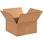 Multi-Depth Corrugated Boxes, 12" x 12" x 8", Kraft, 25/Bundle ~#|#~sp6464644_sc7