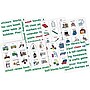 Barker Creek PCS Learning Magnets, 45 School Words, 90 Magnetic Pieces/Pack (LM3030)~#|#~sp65030494_sc7
