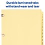 Avery Pre-Printed Divider, 31-Tab, Buff, Set (24283)~#|#~sp65645191_sc7