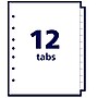 Avery Pre-Printed Mini Paper Dividers, A-Z Tabs, White (11313)~#|#~sp65645204_sc7