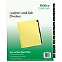 Avery Office Essentials Paper Monthly Dividers, 12-Tab, Black (11484)~#|#~sp65645267_sc7