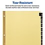Avery Preprinted Monthly Leather Dividers, 12-Tab, Yellow (11351)~#|#~sp65645295_sc7