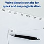 Avery Write & Erase Paper Dividers, 5 Tabs, White, 36 Sets/Box (11506)~#|#~sp65646302_sc7