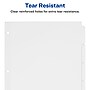 Avery Write & Erase Paper Dividers, 5 Tabs, White, 36 Sets/Box (11506)~#|#~sp65646303_sc7